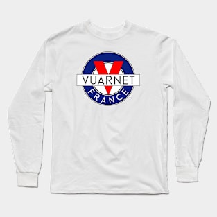 Vuarnet France 80s Triangle Fashion Long Sleeve T-Shirt